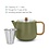 Bredemeijer Theepot Duet Design Facet 1,1L khaki green