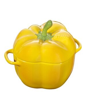 Staub Cocotte 11 cm / 450 ml Paprika geel