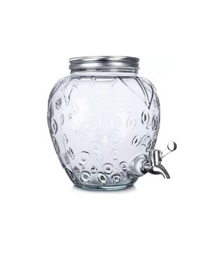 Excellent Houseware Drankdispenser glas 4,5L