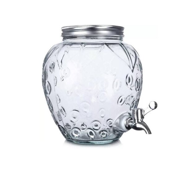 Excellent Houseware Drankdispenser glas 4,5L