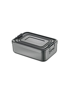 Kuchen Profi Lunchbox 18x12x5cm Aluminium Antraciet
