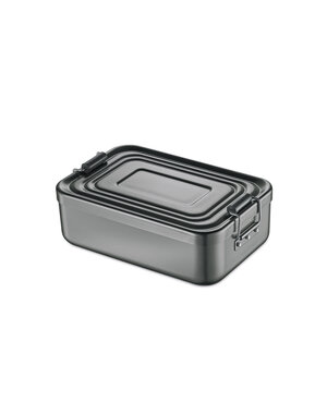 Kuchen Profi Lunchbox 18x12x5cm Aluminium Antraciet