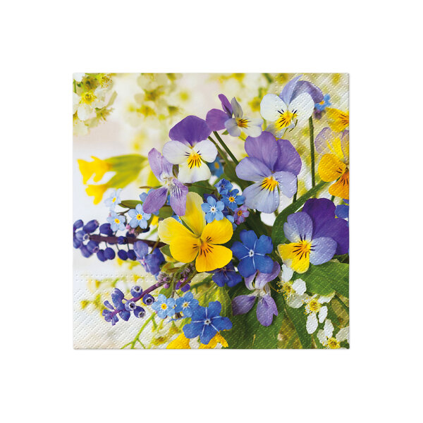 Servet 33x33cm Spring Day set 20 stuks