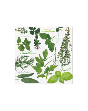  Servet 33x33cm Herbal Taste set 20 stuks