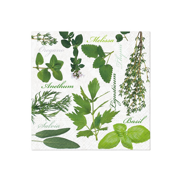 Servet 33x33cm Herbal Taste set 20 stuks
