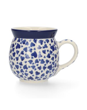 Bunzlau Castle Mok Farmer 500ml Dancing Hearts