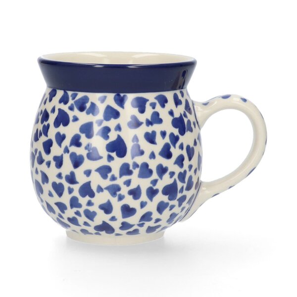 Bunzlau Castle Mok Farmer 500ml Dancing Hearts