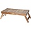 Excellent Houseware Bedtafel met inklapbare poten mangohout