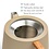 Bredemeijer Theepot 1,1L Duet Design Facet camel