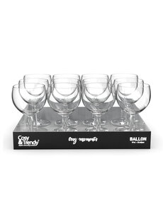 Cosy & Trendy Wijnglas Ballon 25cl Cosy Moments set 12 stuks