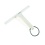 Leifheit Douchewisser Cabino 24cm wit