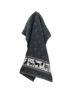 Bunzlau Castle Keukendoek Dog Anthracite