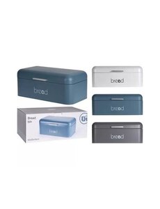 Excellent Houseware Broodtrommel metaal 3 assorti