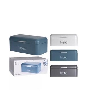 Excellent Houseware Broodtrommel metaal 3 assorti