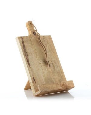 Excellent Houseware Kookboekstandaard 23x38cm hout