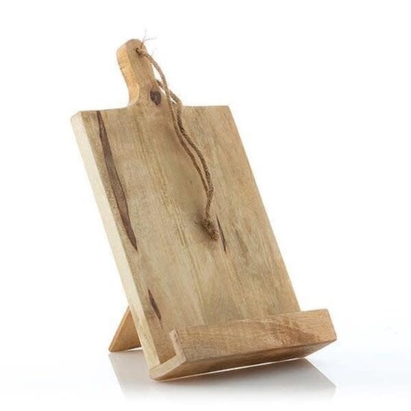 Excellent Houseware Kookboekstandaard 23x38cm hout