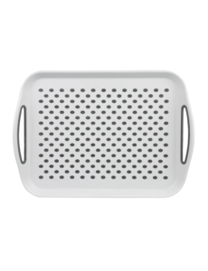 Kesper Dienblad met antislip wit 41,5x28,5cm