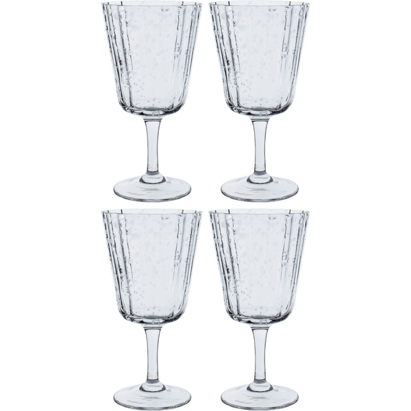 Laura Ashley Wijnglas 36cl set/4 helder Laura Ashley