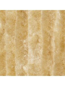 Wicotex Vliegengordijn Kattenstaart 120x240cm  Beige Uni