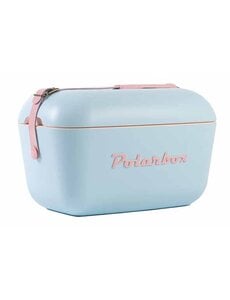  Koelbox 20L lichtblauw/roze Polarbox