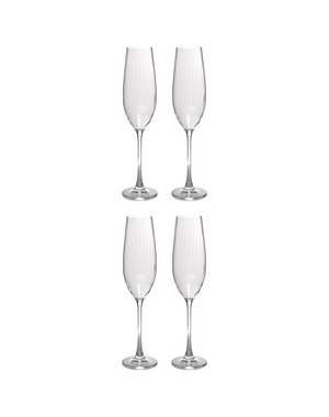 Salt en Pepper Champagneglas 29cl Saga set/4