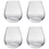 Salt en Pepper Glas 42cl Saga set/4