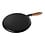 Staub Pannenkoekenpan met houten handvat 28 cm, Zwart