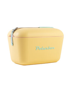  Koelbox 20L geel/lichtblauw Polarbox