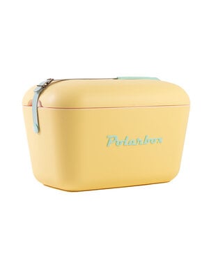  Koelbox 20L geel/lichtblauw Polarbox