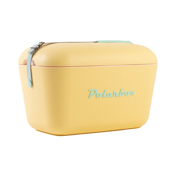 Koelbox 20L geel/lichtblauw Polarbox