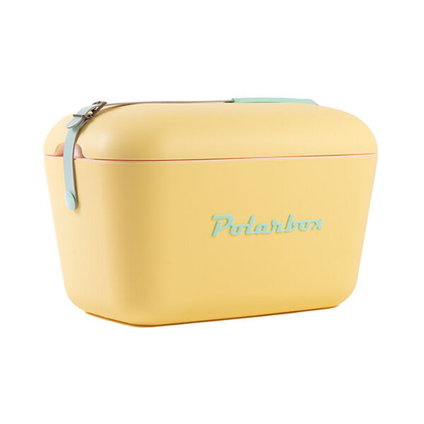 Polarbox Koelbox 12L geel/lichtblauw Polarbox
