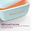 Polarbox Koelbox 12L geel/lichtblauw Polarbox