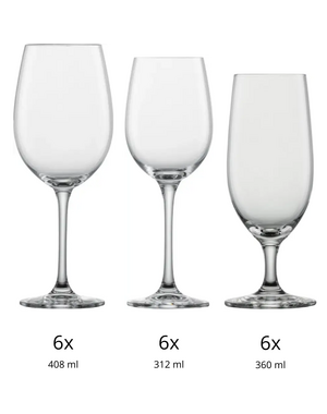 Schott-Zwiesel Glazenset 18-delig Classico