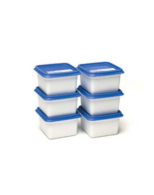 DBP Plastics Voorraaddoos Alaska 200ml set van 6 (NIEUW)