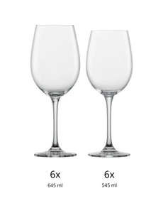 Schott-Zwiesel Wijnglazenset 12-delig Classico rood + water