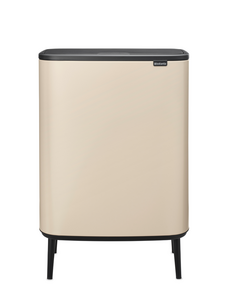 Brabantia Touch Bin Hi afvalemmer Bo 2 x 30 liter Soft Beige