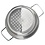 Kuchen Profi Aardappel / Groente stomer 20cm San Remo