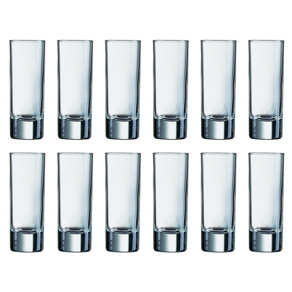 Arcoroc Borrelglas - Shotglas 6cl Islande set/12