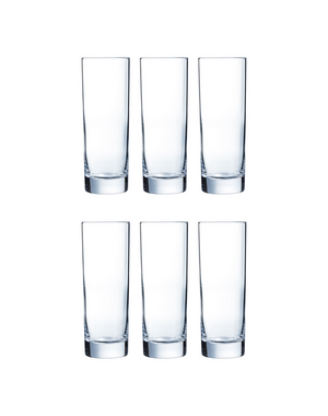Arcoroc Longdrinkglas 31cl Islande set/6
