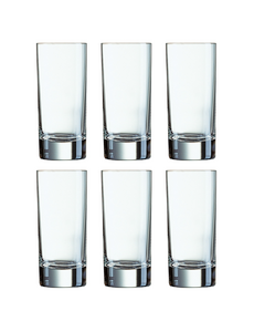 Arcoroc Longdrinkglas 22cl Islande Tubo set/6
