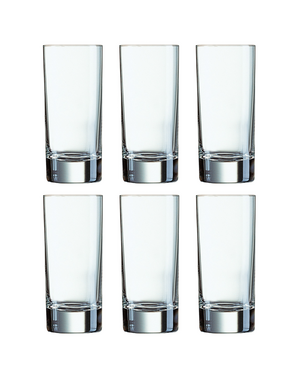 Arcoroc Longdrinkglas 22cl Islande Tubo set/6