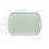Kesper Dienblad met antislip mint 41,5x28,5cm