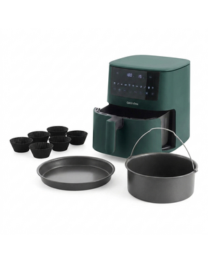 Greenpan Airfryer XXL 1 Basket 7,2L Pine Green Bistro Greenpan + Gratis bakset