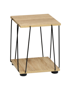 Kesper Bijzettafel 2-laags eiken