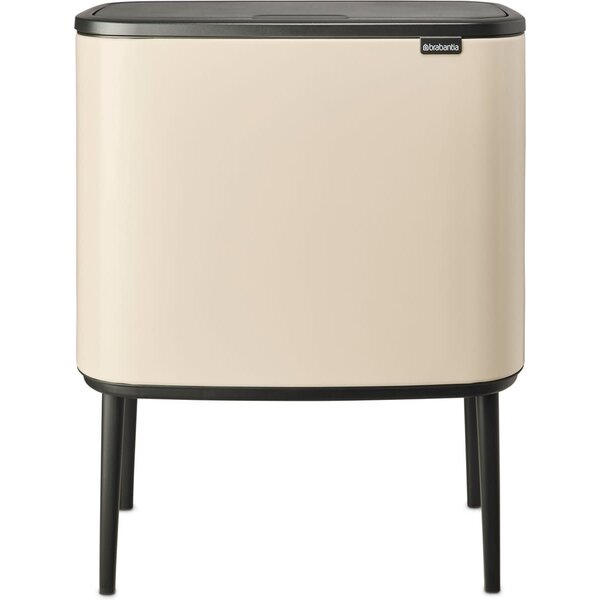 Brabantia Touch Bin Hi afvalemmer Bo 11+23L Soft Beige