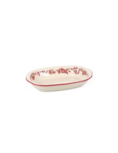 Salt en Pepper Serveerschaal ovaal 26,5x17,5xH4,5cm burgundy Cyril