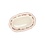 Salt en Pepper Serveerschaal ovaal 26,5x17,5xH4,5cm burgundy Cyril