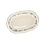 Salt en Pepper Serveerschaal ovaal 31,5x21xH5,5cm green Cyril