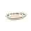 Salt en Pepper Serveerschaal ovaal 31,5x21xH5,5cm green Cyril
