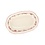 Salt en Pepper Serveerschaal ovaal 31,5x21xH5,5cm burgundy Cyril